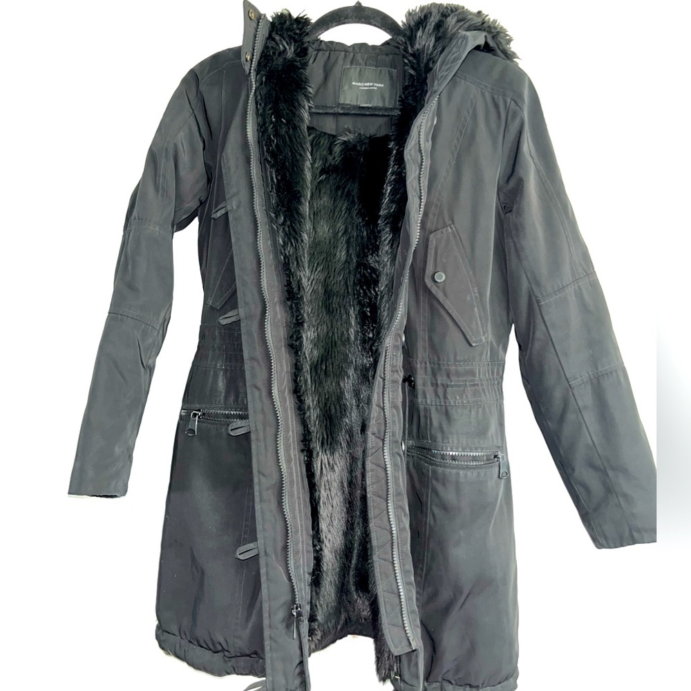 Marc New York Black Winter Coat